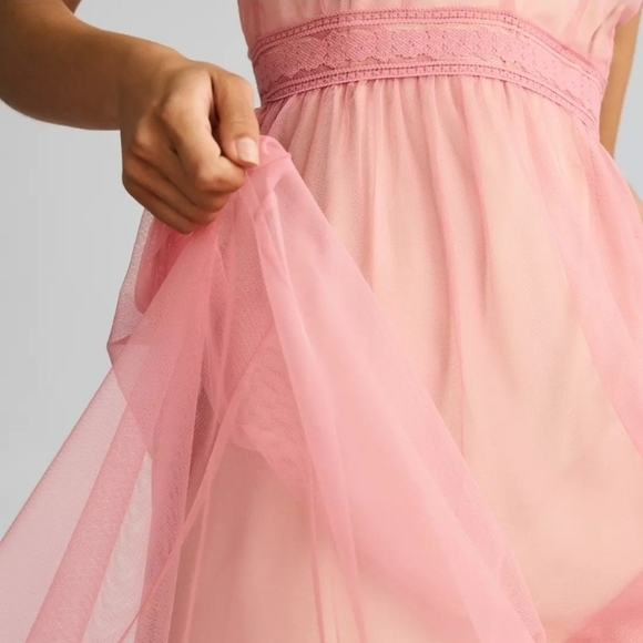 Anthropologie Pink Maxi Dress - Picture 7 of 14